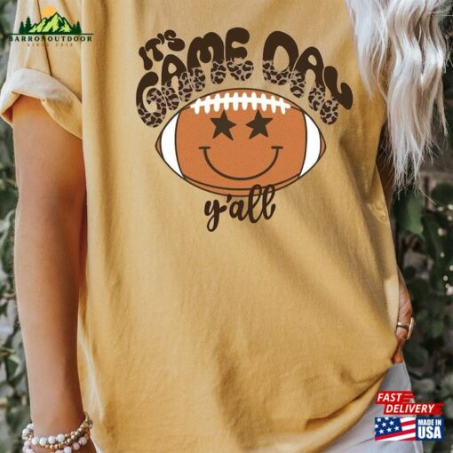 Comfort Colors Its Game Day Yall Shirt Football Sweatshirt American Groovy Classic