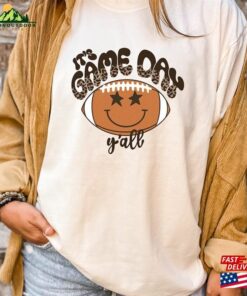 Comfort Colors Its Game Day Yall Shirt Football Sweatshirt American Groovy Classic 4