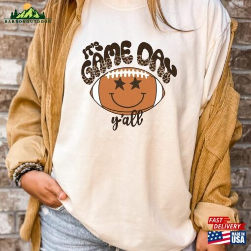 Comfort Colors Its Game Day Yall Shirt Football Sweatshirt American Groovy Classic