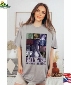 Comfort Colors P!Nk 2023 Carnival Eras Tour Shirt Pink Trustfall Summer Classic Unisex