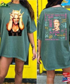 Comfort Colors P!Nk Summer Carnival 2023 Trustfall Album Tee Pink Singer Tour Classic Unisex 3