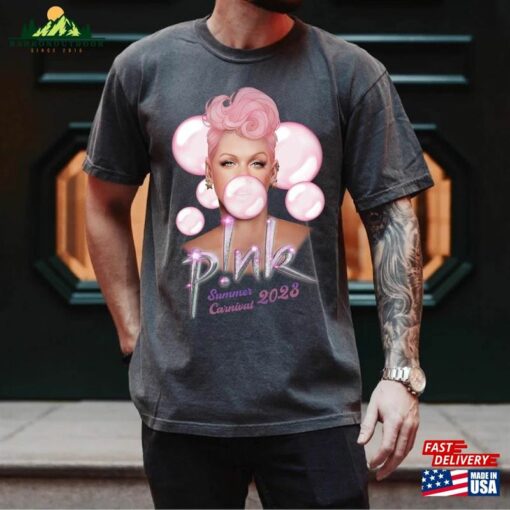 Comfort Colors P!Nk Summer Carnival 2023 Trustfall Album Tee Pink Singer Tour T-Shirt Sweatshirt