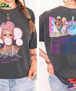 Comfort Colors P!Nk Summer Carnival 2023 Trustfall Album Tee Pink Singer Tour Unisex T-Shirt