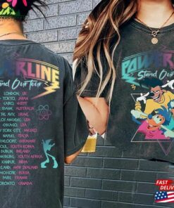 Comfort Colors Retro 90S Goofy Movie Shirt Max Roxanne Powerline Disney World Tour T Shirt Hoodie 1