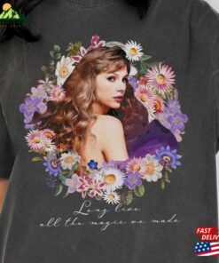 Comfort Colors Speak Now Taylors Version Floral Retro Vintage Tv Long Live Enchanted The Eras Tour Swiftie Fan Merch Outfit Ideas Sweatshirt Hoodie