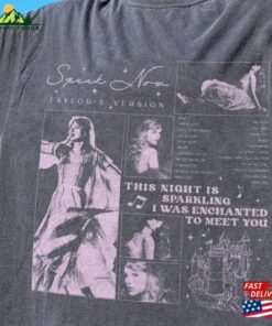 Comfort Colors Taylor Album Speak Now Track List Shirt Swiftie Tour Classic T-Shirt