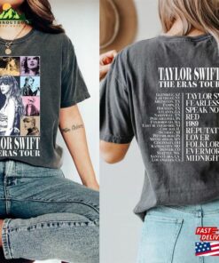 Comfort Colors The Eras Tour 2 Sides Shirt 2023 T Shirt Midnights Album Classic Unisex 1