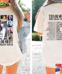 Comfort Colors The Eras Tour 2 Sides Shirt 2023 T-Shirt Midnights Album Sweatshirt Classic