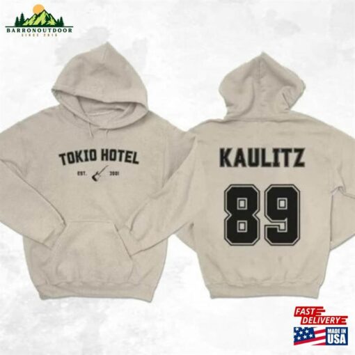 Comfort Colors Tokio Hotel Shirt Band Kaulitz 89 Hip Hop T-Shirt Hoodie