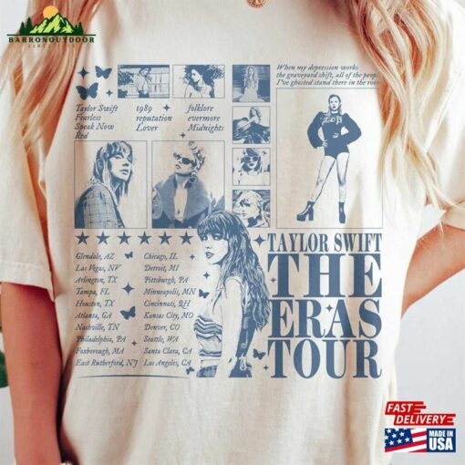 Comfort Colors Ts The Eras Tour 2023 Shirt Taylor Classic T-Shirt