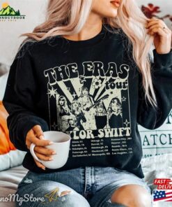 Comfort Colors Ts The Eras Tour Shirt Taylor Swiftie Merch Inspired Tee Concert Lyrics Butterfly T-Shirt Sweatshirt