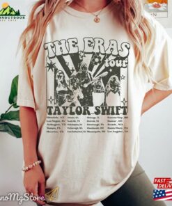 Comfort Colors Ts The Eras Tour Shirt Taylor Swiftie Merch Inspired Tee Concert Lyrics Butterfly T Shirt Sweatshirt 3