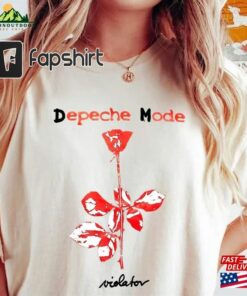 Comfort Colors Vintage 1990 Depeche Mode World Violator Concert T-Shirt Shirt Sweatshirt Unisex