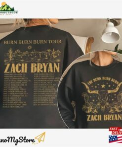 Comfort Colors Zach Bryan Shirt Burn Tour Concert Something In The Orange Merch Highway Boys Hoodie T Shirt 1