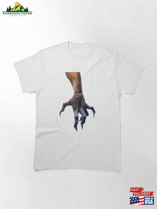 Complementary Colors For A Scarry Hand With Claws Classic T-Shirt