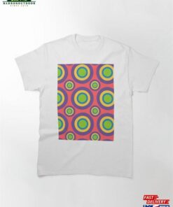Concentric Circles Vibrant Interplay Of Colors Classic T-Shirt Sweatshirt
