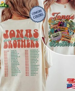 Concert 2023 Retro Unisex T Shirt 90S Jonas Brothers Tee Comfort Colors Shirt Hoodie 2
