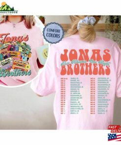 Concert 2023 Retro Unisex T Shirt 90S Jonas Brothers Tee Comfort Colors Shirt Hoodie 3