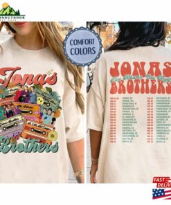 Concert 2023 Retro Unisex T Shirt 90S Jonas Brothers Tee Comfort Colors Shirt Hoodie 4