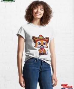 Cool Party Fox Classic T Shirt Hoodie 1