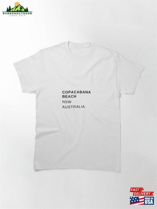 Copacabana Beach Classic T-Shirt Hoodie