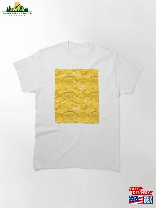 Copy Of No Sense Gold Fish Au Pattern Classic T-Shirt Hoodie