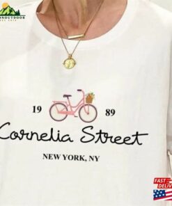 Cornelia Street Sweatshirt Shirt Floral Bike Sweater Classic Hoodie