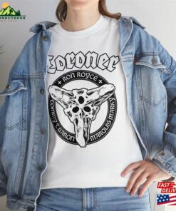 Coroner Trifecta V1 Band Album T-Shirt Metal Rock Music Sizes S Classic 1 Coroner Trifecta V1 Band Album T Shirt Metal Rock Music Sizes S Classic 2