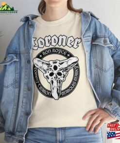Coroner Trifecta V1 Band Album T-Shirt Metal Rock Music Sizes S Classic 2 Coroner Trifecta V1 Band Album T Shirt Metal Rock Music Sizes S Classic 3