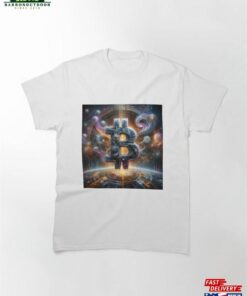 Cosmic Blockchain Odyssey Classic T-Shirt Unisex