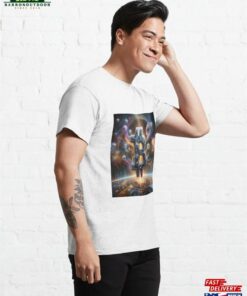 Cosmic Blockchain Odyssey Classic T Shirt Unisex 4