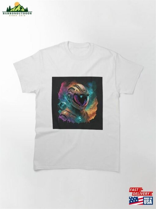 Cosmic Explorer In Nebula Fusion Classic T-Shirt Sweatshirt