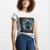 Cosmic Feline Odyssey Nebula Fusion Classic T-Shirt