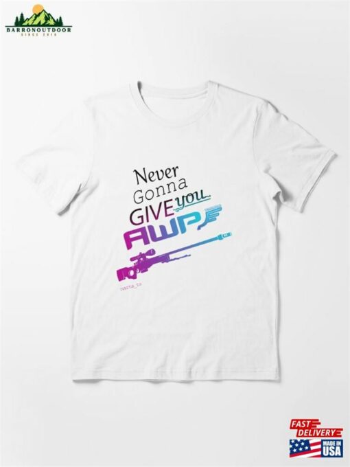 Counter Strike Never Gonna Give You Awp 79 Essential T-Shirt Classic