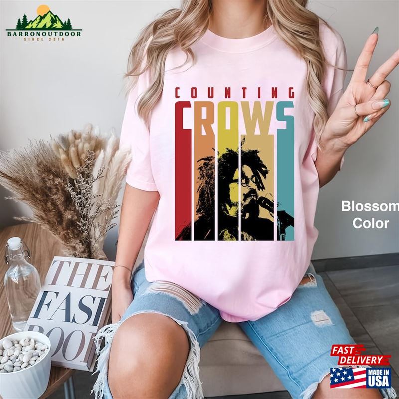 Counting Crows Retro Vintage Comfort Colors T-Shirt Funny Shirt Music Sweatshirt Classic Counting Crows Retro Vintage Comfort Colors T-Shirt Funny Shirt Music Sweatshirt Classic