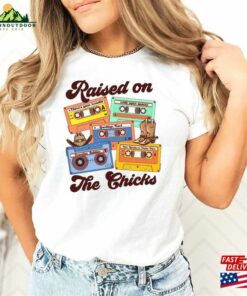 Country Music Shirt The Chicks World Tour 2023 90S Raised On Cassette Tape Dixie Gift T Shirt Classic 1