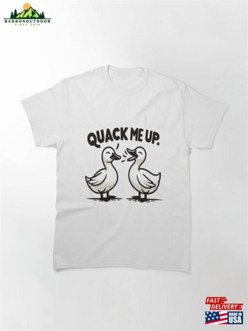 Couple Of Ducks Funny Conversation Classic T-Shirt Hoodie