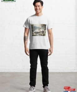 Couple Of Swans In Lake Landscape View Classic T-Shirt Sweatshirt 2 Couple Of Swans In Lake Landscape View Classic T Shirt Sweatshirt 3