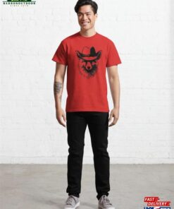 Cowboy Fox Head Classic T Shirt Hoodie Sweatshirt 3