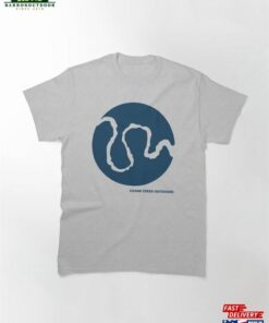 Crane Creek Outdoors Meandering Logo T-Shirt Hoodie