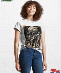 Crazy Black Cats Rock N Roll Band Classic T Shirt Sweatshirt Hoodie 1