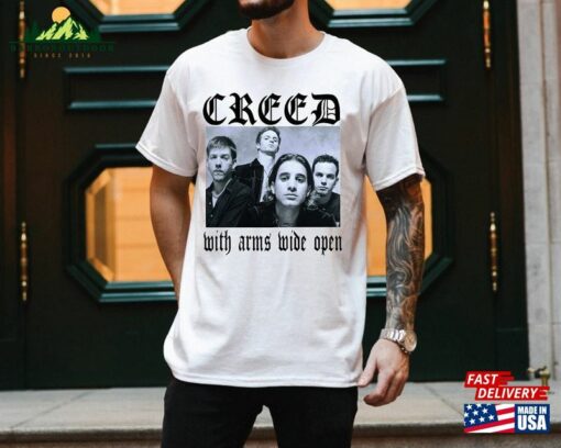 Creed 2024 Tour Summer Of ’99 Shirt Band Fan Concert Hoodie Classic