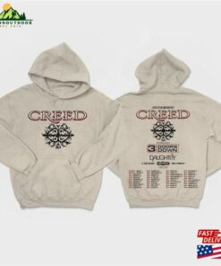Creed 2024 Tour Summer Of ’99 Shirt Band Fan Concert Unisex Sweatshirt