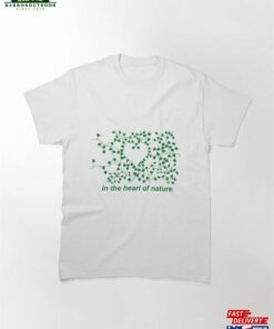 Creeper Branches Forming A Heart Classic T Shirt Unisex 2
