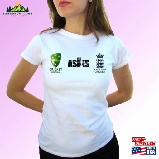 Cricket Australia England The Ashes White T Shirt Hoodie Sweatshirt