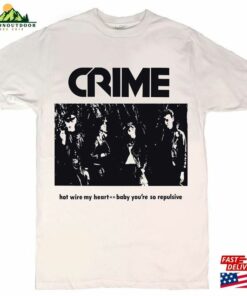 Crime Hot Wire My Heart Men’s T-Shirt Unisex