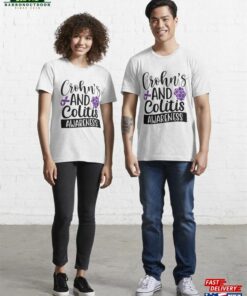 Crohn’s And Colitis Awareness Essential T-Shirt Unisex Hoodie