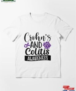 Crohn’s And Colitis Awareness Essential T-Shirt Unisex Hoodie