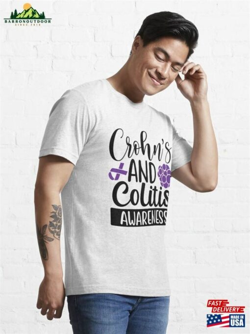 Crohn’s And Colitis Awareness Essential T-Shirt Unisex Hoodie