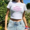 Crop Top Harry Inspired Good Quality Baby Tee Classic Unisex